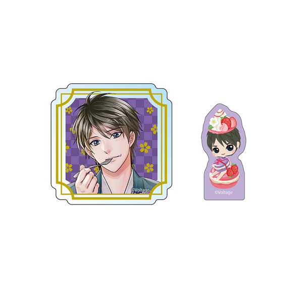 ★受注★天下統一恋の乱 Love Ballad～華の章～　アクリルステッカーセット　明智 光秀　ボルフェス2026