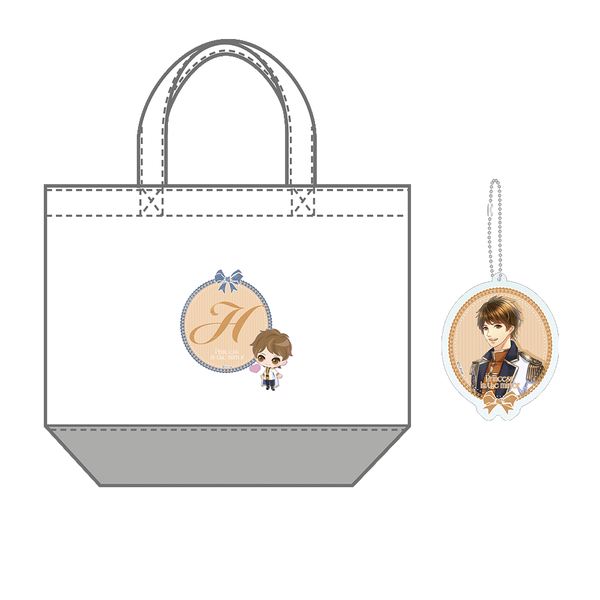 ★受注★鏡の中のプリンセス Love Palace【ホーク＝ベルベット】トートバッグ&キーホルダー(11周年Ver.)