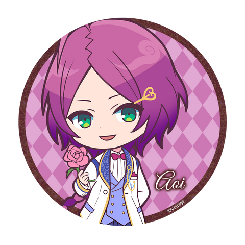 あやかし恋廻り【葵】75mm缶バッジ(リアン1周年Ver.)