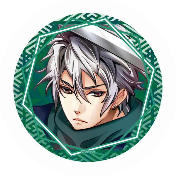 ★受注★ 天下統一恋の乱 Love Ballad(月)【霧隠 蛍】76mm缶バッジ