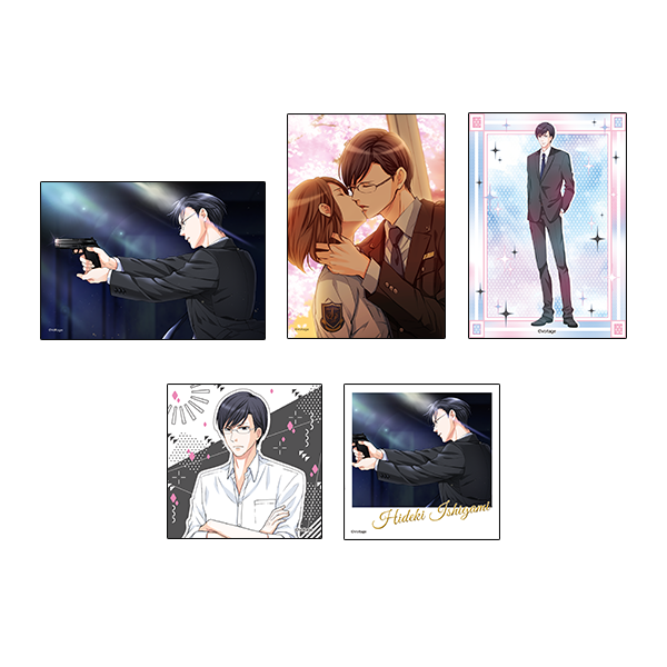 100シーンの恋+【石神秀樹】ブロマイドセット