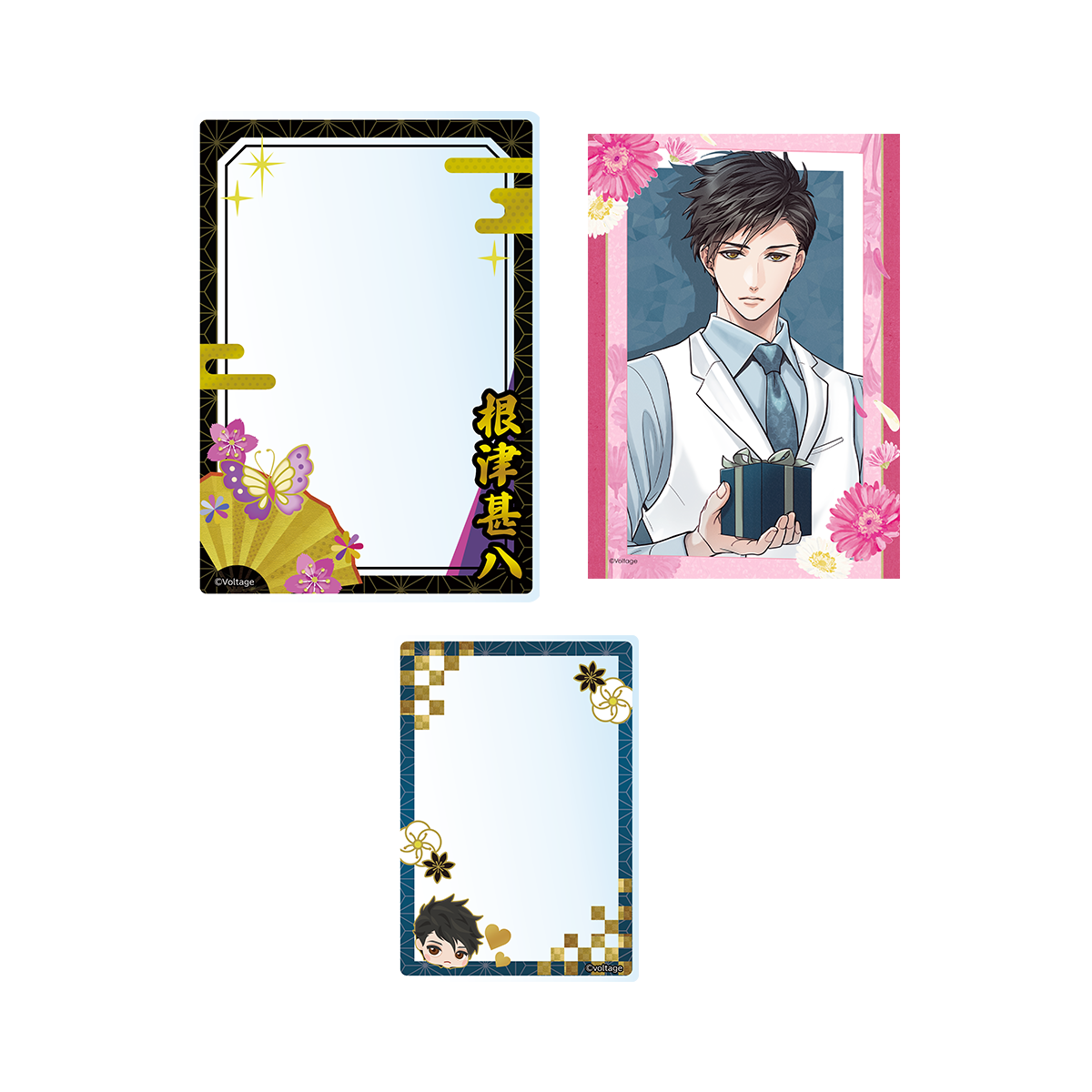 天下統一恋の乱 Love Ballad(華) 【根津甚八】硬質カードケースセット(ブロマイド付き)