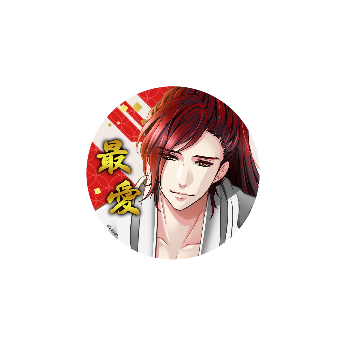 天下統一恋の乱 Love Ballad(華) 【武田信玄】76mm缶バッジ