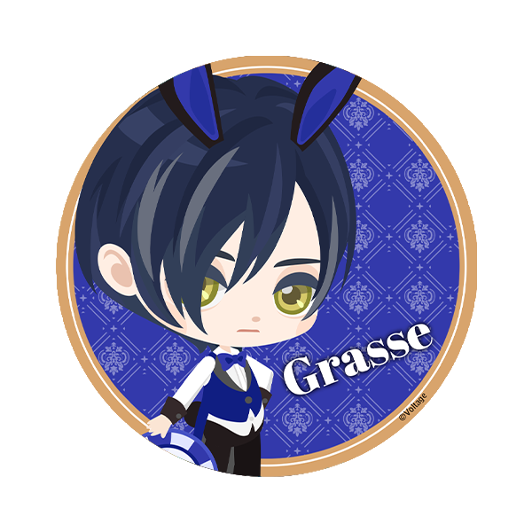 魔界王子と魅惑のナイトメア【グラス・ホッズ】76mm缶バッジ