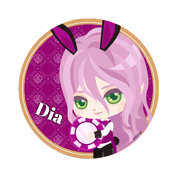 魔界王子と魅惑のナイトメア【ディア・ベルフェ】76mm缶バッジ