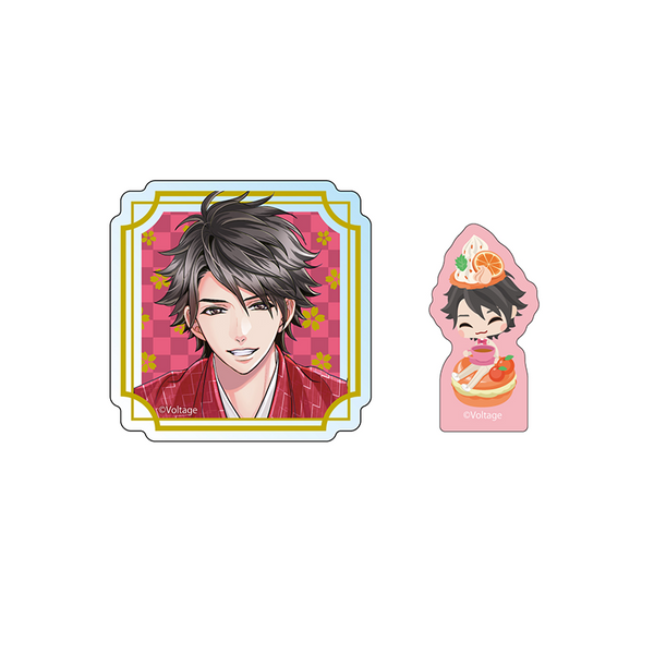 ★受注★天下統一恋の乱 Love Ballad～華の章～　アクリルステッカーセット　伊達 成実　ボルフェス2026