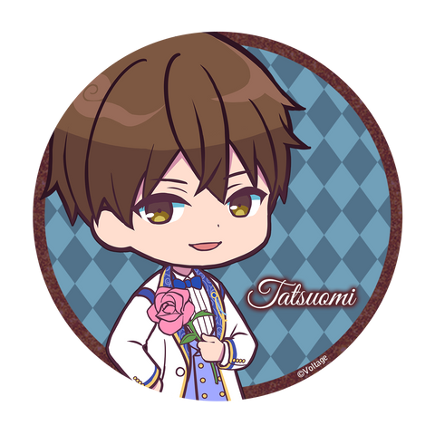 あやかし恋廻り【大山龍臣】75mm缶バッジ(リアン1周年Ver.)