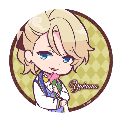 あやかし恋廻り【小泉八雲】75mm缶バッジ(リアン1周年Ver.)