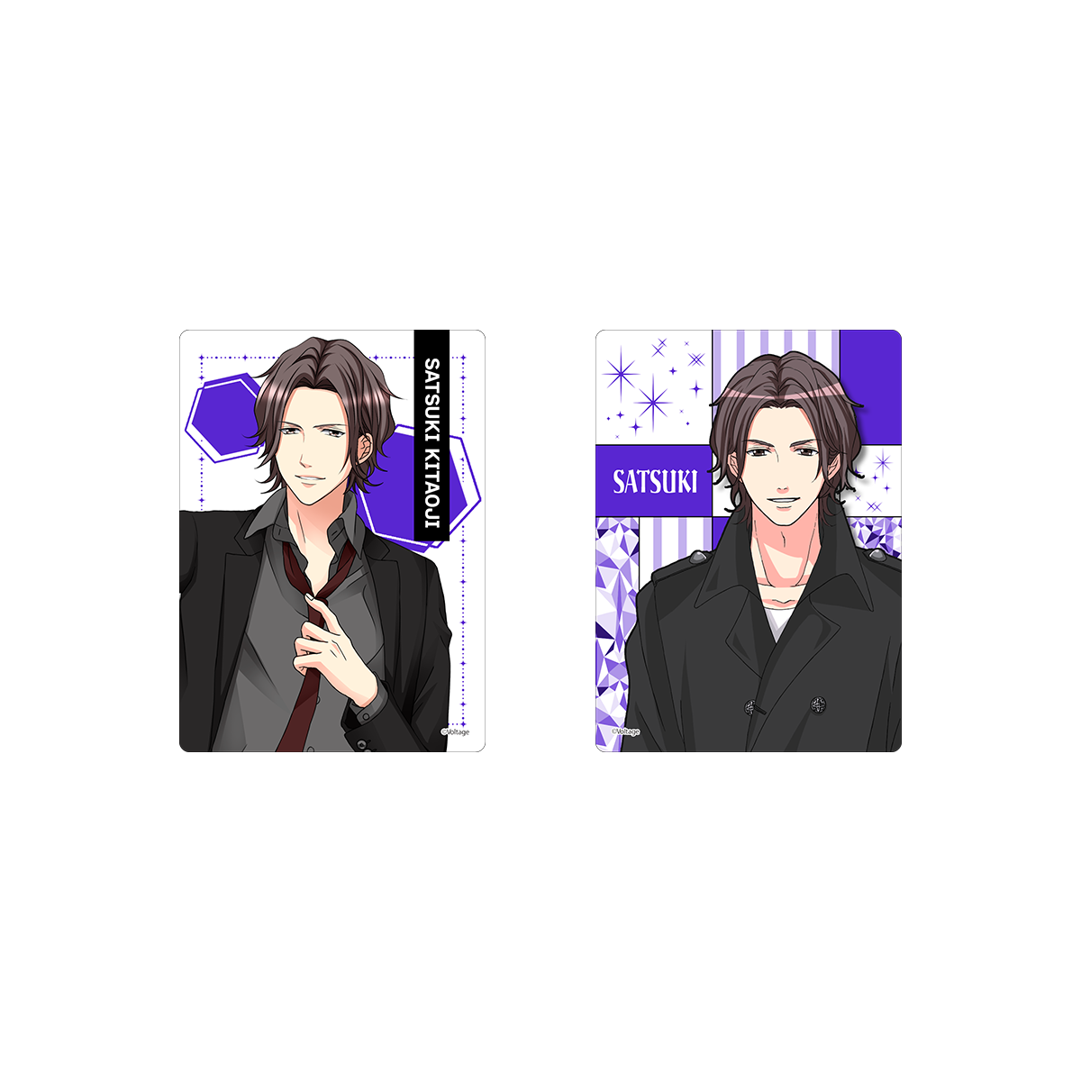 眠らぬ街のシンデレラ Secret Night【北大路皐月】ステッカーセット