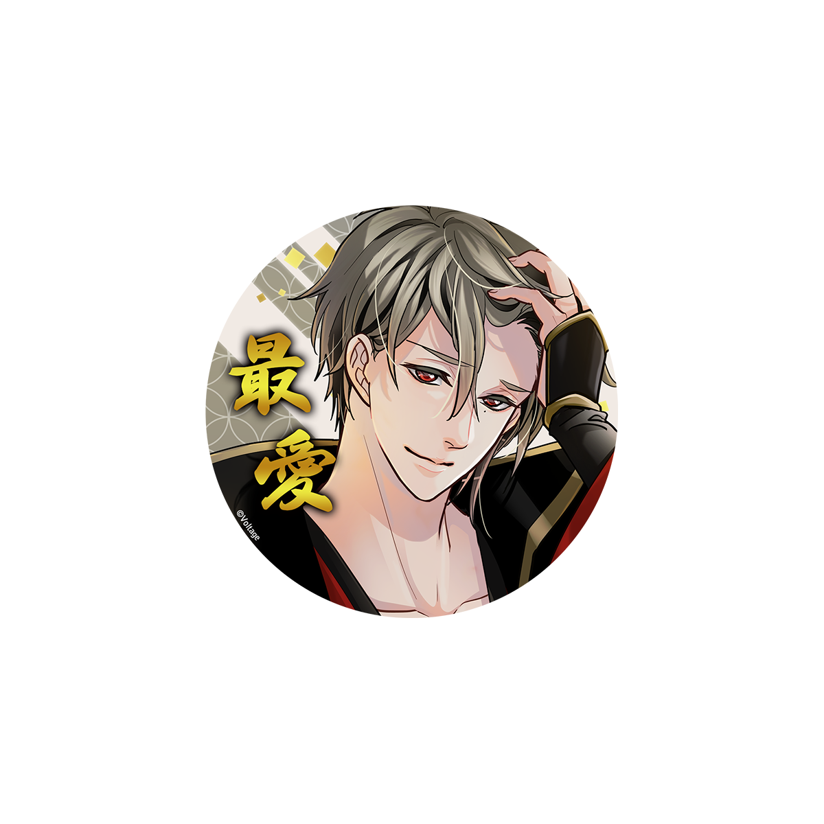 天下統一恋の乱 Love Ballad(華) 【柿崎景家】76mm缶バッジ