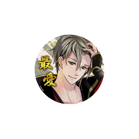 天下統一恋の乱 Love Ballad(華) 【柿崎景家】76mm缶バッジ