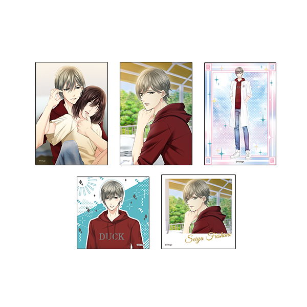 100シーンの恋+【伏見誠也】ブロマイドセット