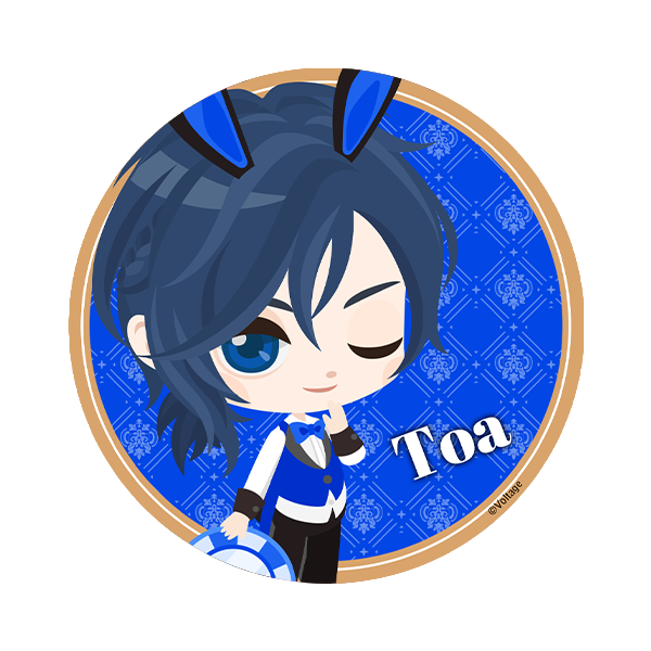 魔界王子と魅惑のナイトメア【トア・キフェル】76mm缶バッジ