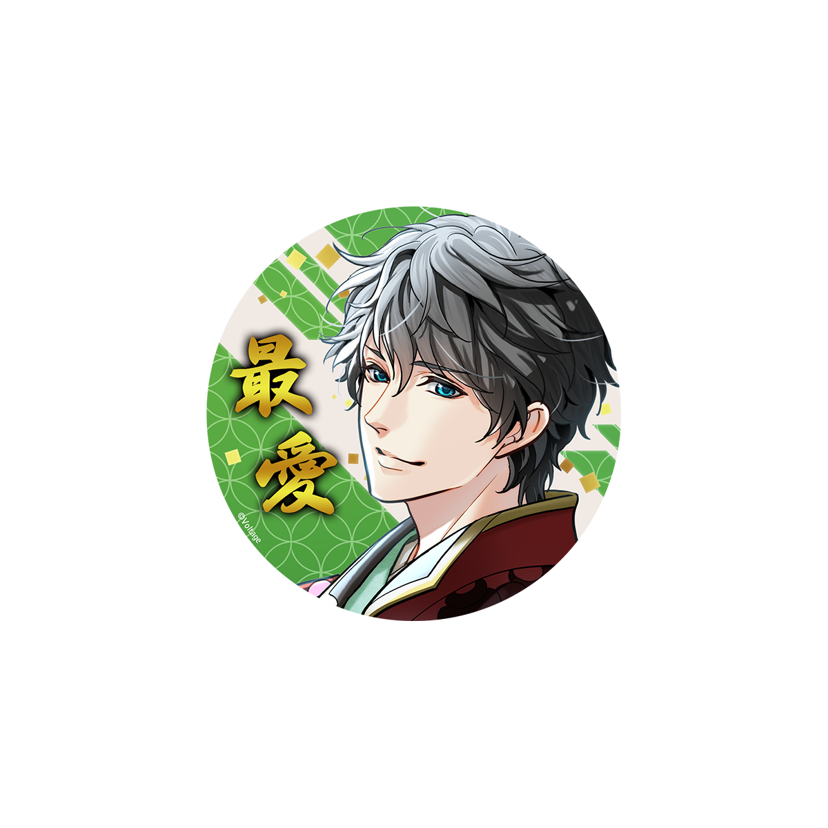 天下統一恋の乱 Love Ballad(華) 【真田信幸】76mm缶バッジ