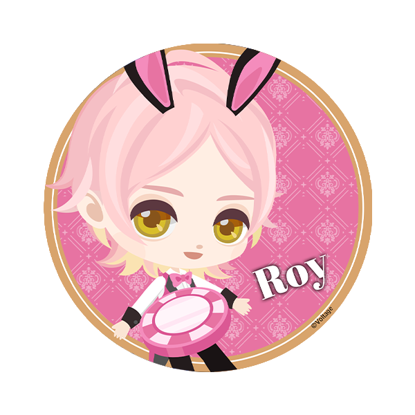 魔界王子と魅惑のナイトメア【ロイ・レヴィア】76mm缶バッジ