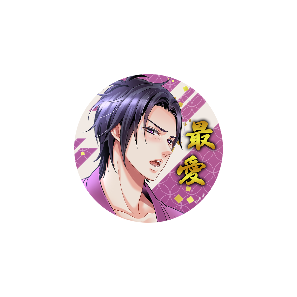 天下統一恋の乱 Love Ballad(華) 【前田利家】76mm缶バッジ