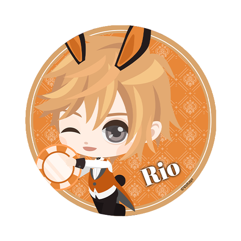 魔界王子と魅惑のナイトメア【リオ・ルゼル】76mm缶バッジ