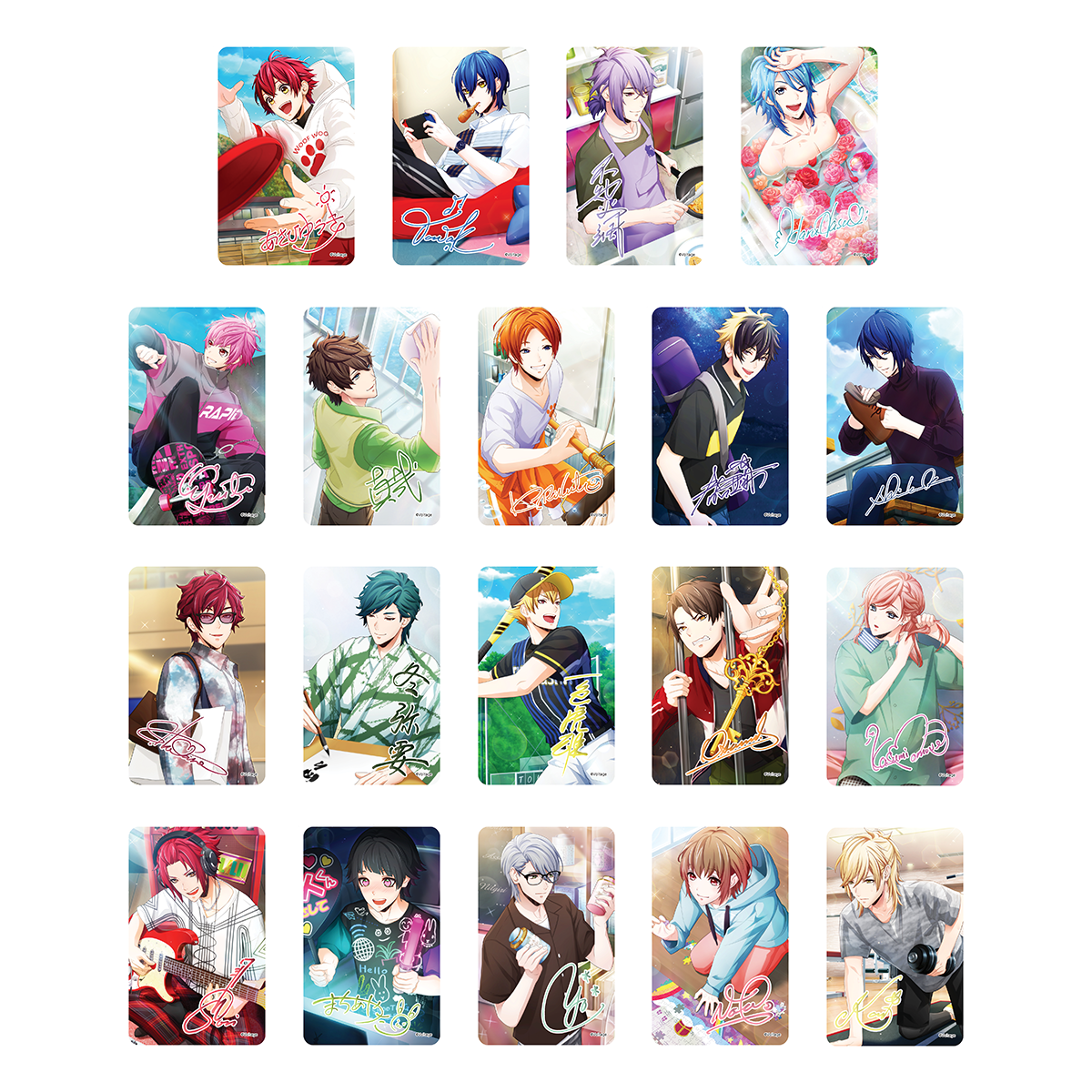 アニドルカラーズ トレーディングオーロラカード