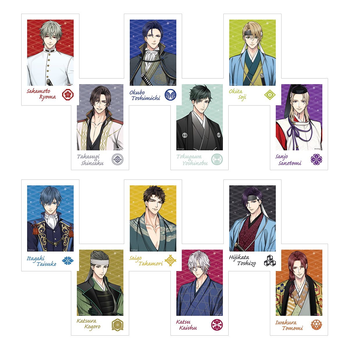 幕末維新 天翔ける恋 トレーディングチェキ風カード Vol.1