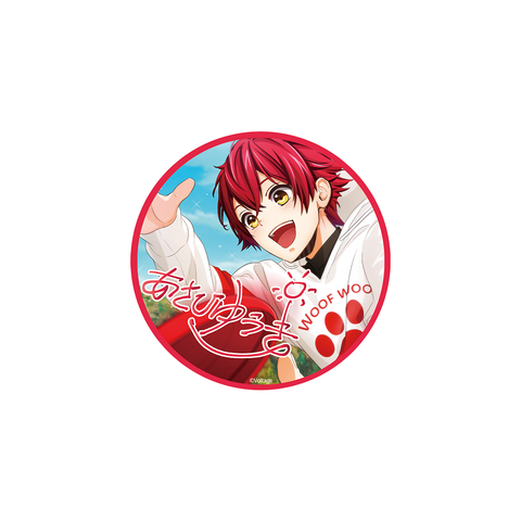 アニドルカラーズ【朝日悠希】76mm缶バッジ