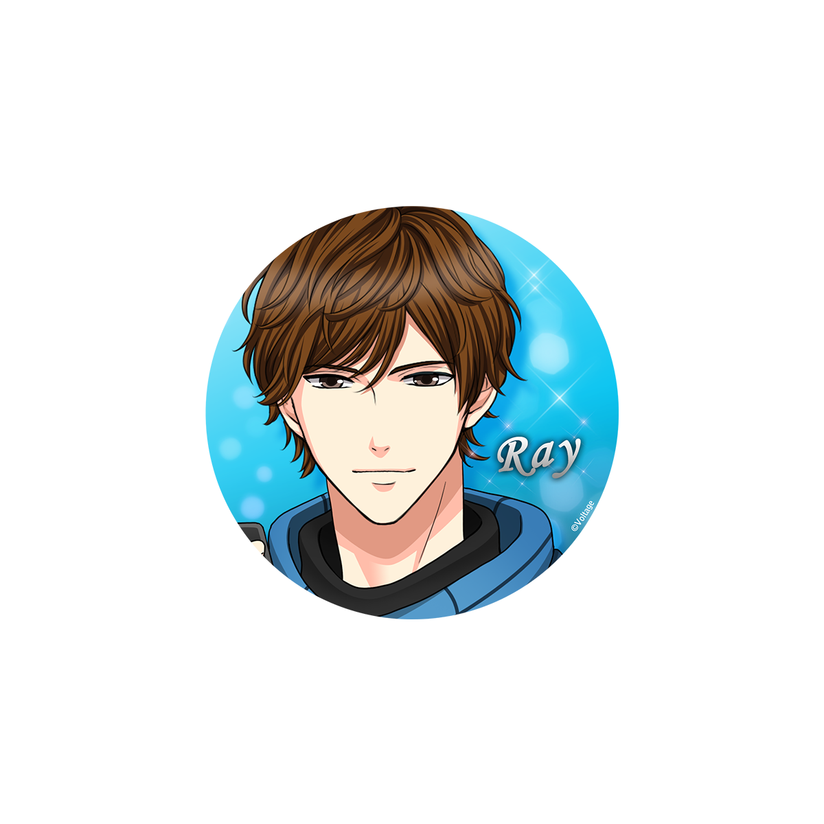 眠らぬ街のシンデレラ Secret Night【レイ】76mm缶バッジ