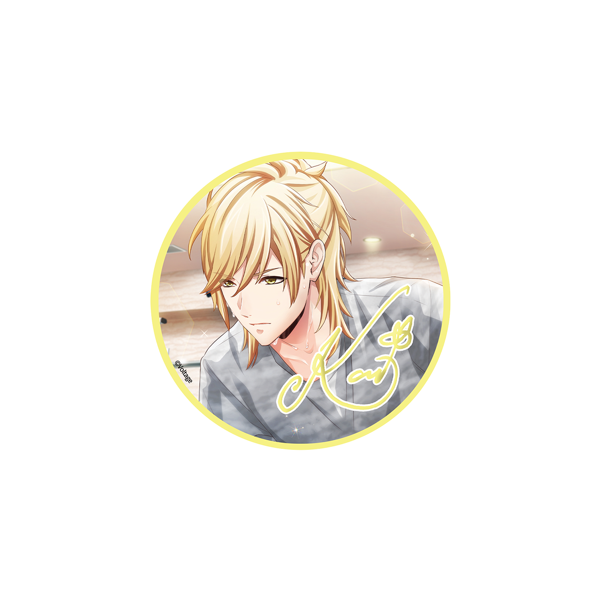 アニドルカラーズ【カイ】76mm缶バッジ