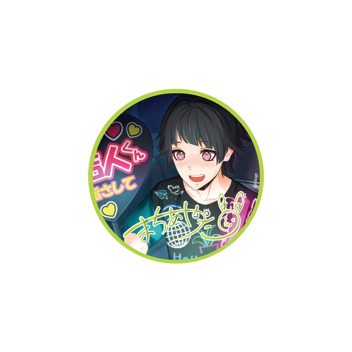 アニドルカラーズ【万智綾太】76mm缶バッジ