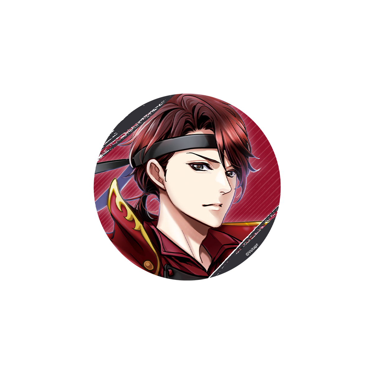 天下統一恋の乱 Love Ballad(華) 【織田信長】76mm缶バッジ