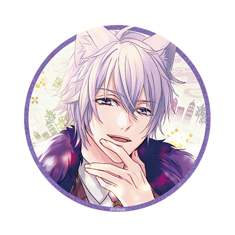 あやかし恋廻り【由利藤一郎】76mm缶バッジ