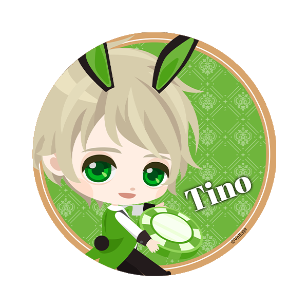 魔界王子と魅惑のナイトメア【ティーノ・メイズ】76mm缶バッジ