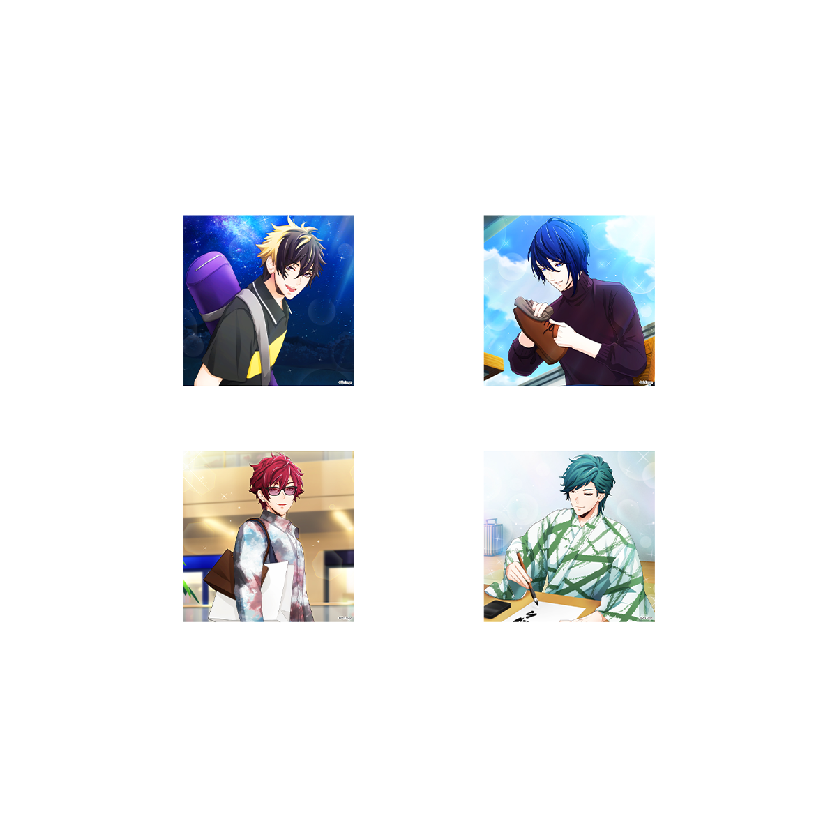 アニドルカラーズ ましかくブロマイド【Clarity】セット