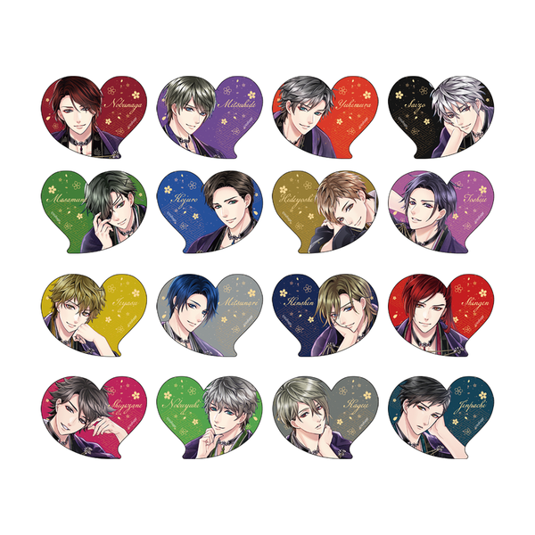 ★受注★天下統一恋の乱 Love Ballad(華)ハートアクリルカードコレクション(11周年Ver.)