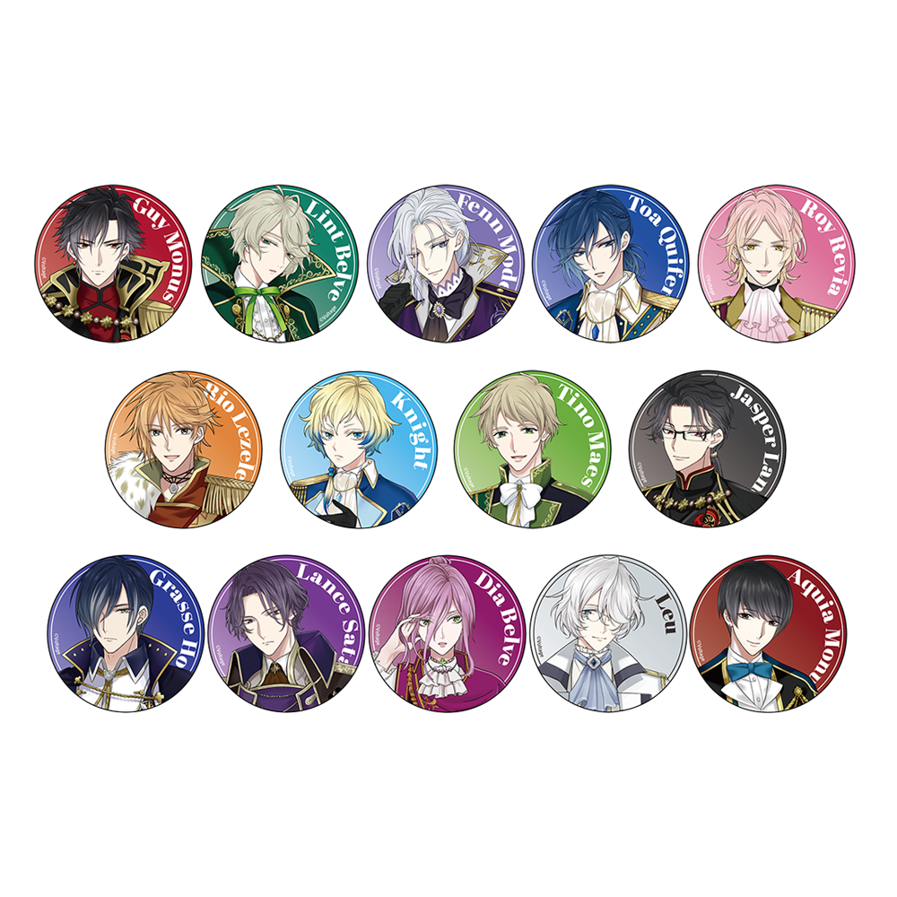 魔界王子と魅惑のナイトメア トレーディング缶バッジ Vol.8