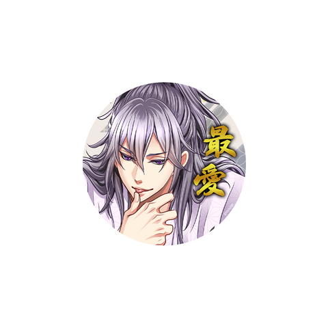 天下統一恋の乱 Love Ballad(月) 【服部半蔵】76mm缶バッジ