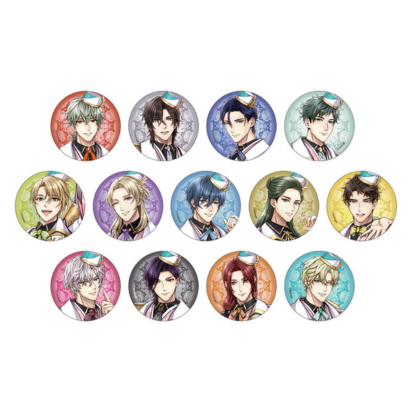 ★受注★幕末維新 天翔ける恋 オーロラ缶バッジコレクション(5周年Ver.)