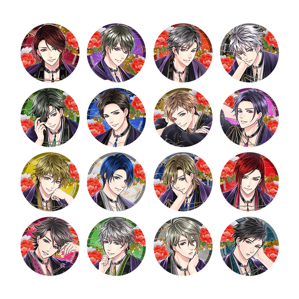 ★受注★天下統一恋の乱 Love Ballad(華)缶バッジコレクション(11周年Ver.)