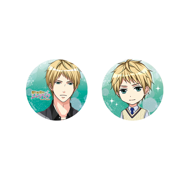 ★受注★眠らぬ街のシンデレラSecret Night【藍島ノエル】缶バッジセット