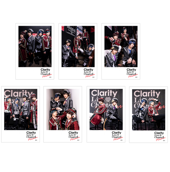キュアステ Clarity Live チェキ風トレーディングブロマイド(グループショットVer.)